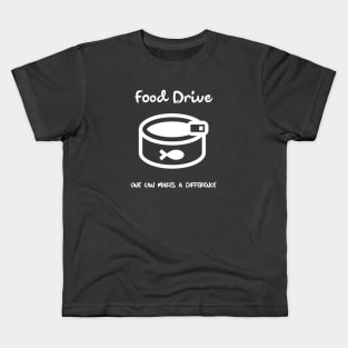 Food drive - One can makes a difference Kids T-Shirt